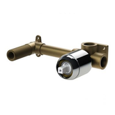 Builders Wall Basin / Bath Phoenix Mixer Set 200mm Body Only - Chrome